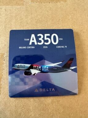 Delta Team USA trading card A350 #79